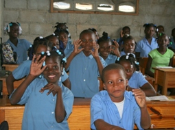 enfants à l'école